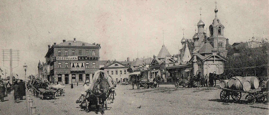 Улицы и площади Нижнего Новгорода на старых фотографиях